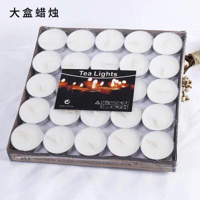HOMEDEKOR#L50 LILIN TEA LIGHT 50 PCS AROMA TERAPI LILIN KECIL TEA LIGHT CANDLE 50PCS