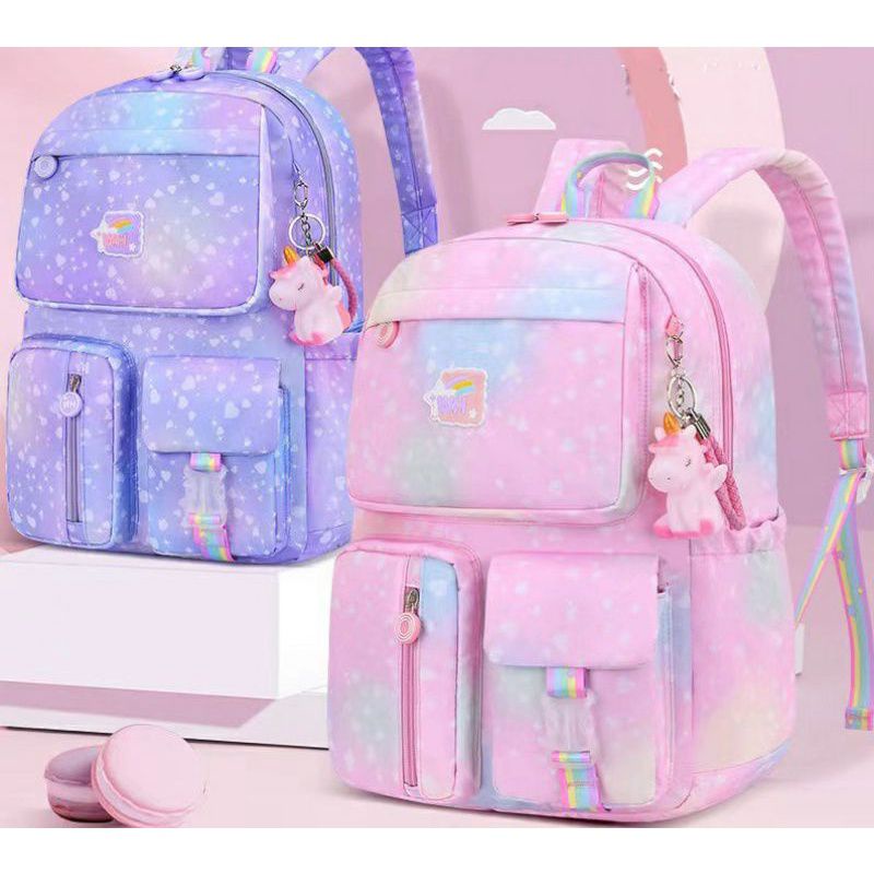 Tas Ransel Backpack Sekolah Anak Remaja SD SMP SMA