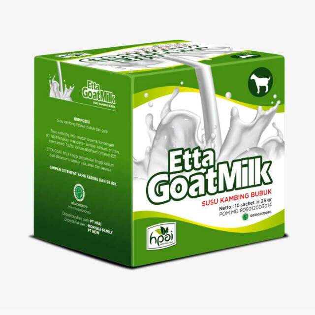 

ETTA GOAT MILK/SUSU KAMBING/PRODUK HERBAL/ HNI HPAI