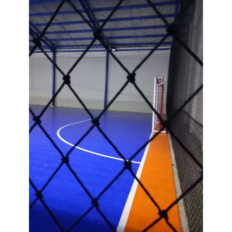 interlock karpet lapangan futsal bukan vinyl bekas lapangan futsal