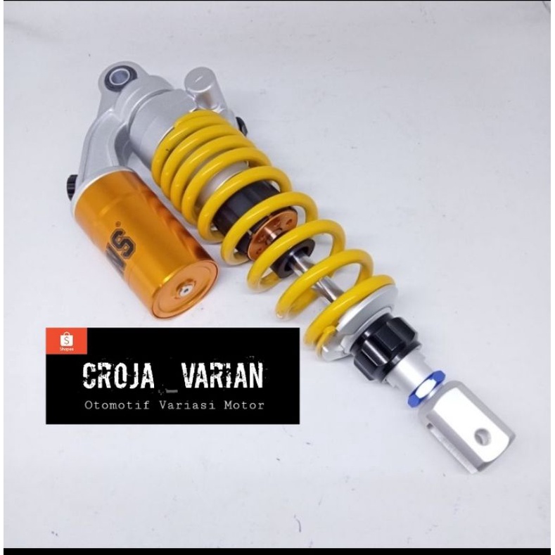 Shock ohlins shockbreaker ohlins tabung atas matic stell 330mm & 310mm vario 125 150 beat mio dll