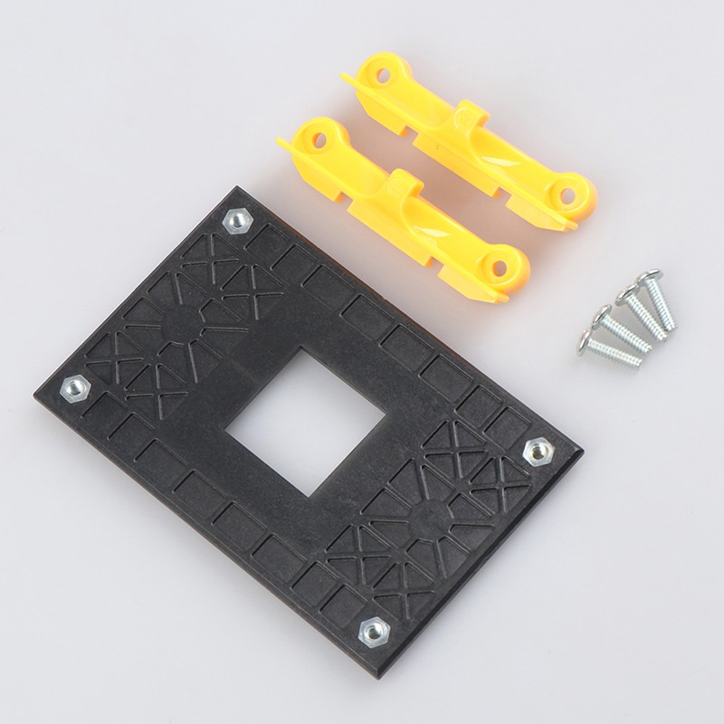 (Ele) Bracket Holder Kipas Pendingin Cpu Warna Putih Untuk Am4