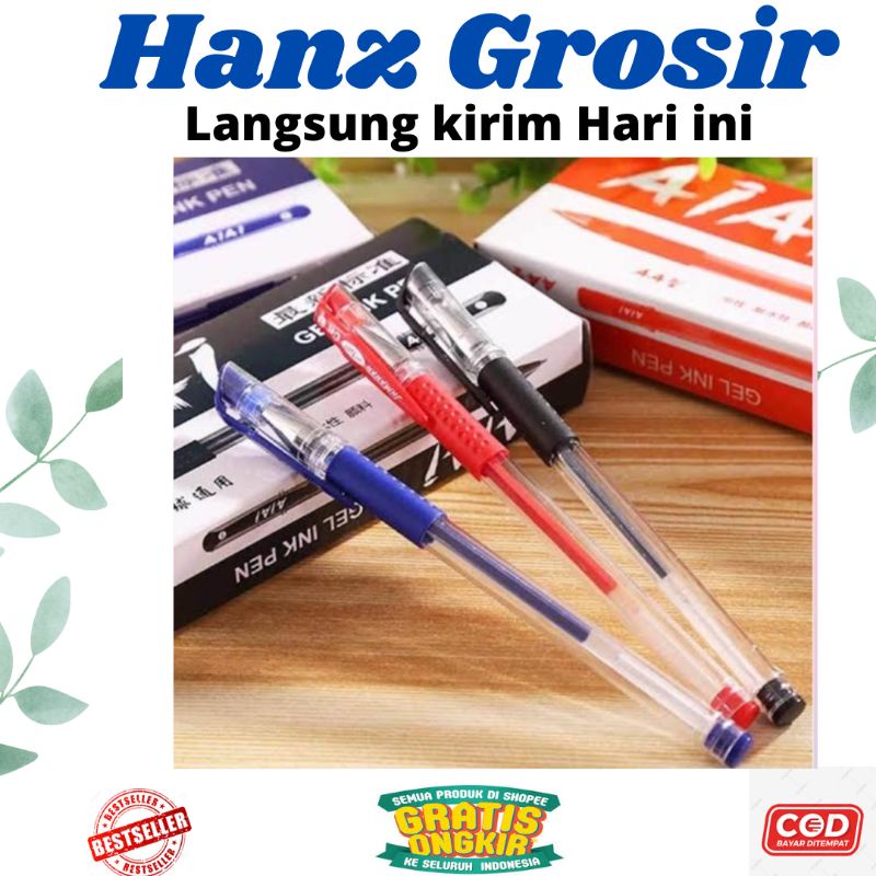 

Bulpoin pulpen tinta cair & isi ulang pena sekolah office kantor serbaguna wanita