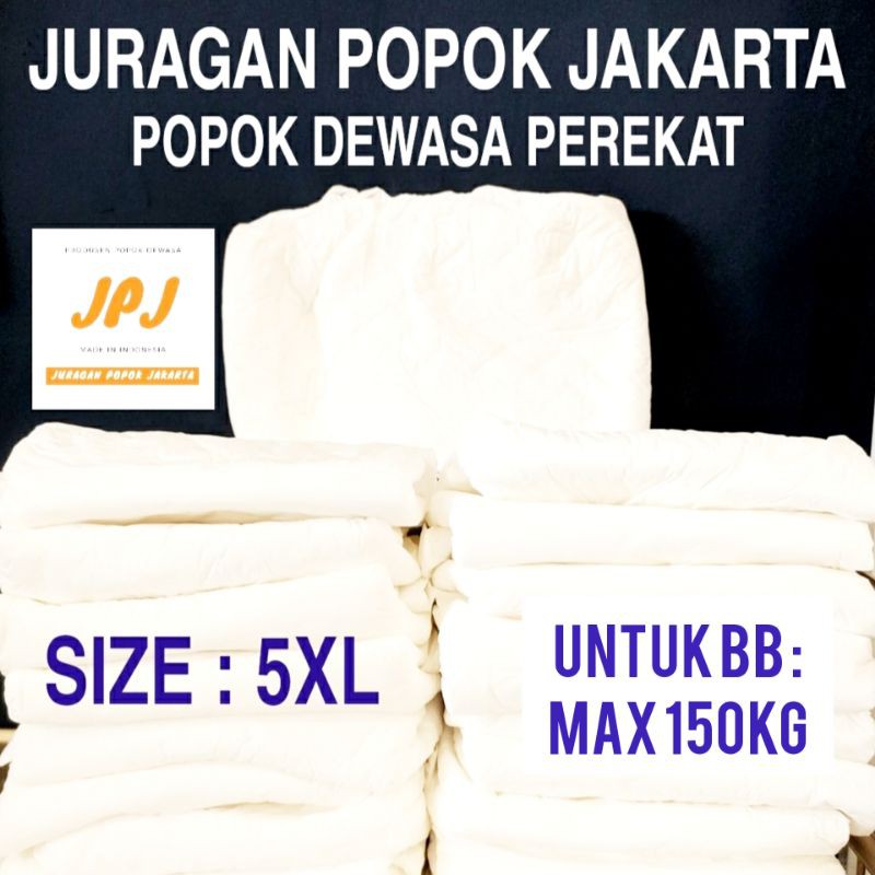 POPOK PEREKAT JUMBO DEWASA XXXXXL / 5XL JUMBO / BESAR / PEMPERS