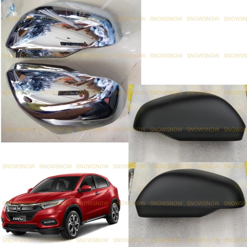 Cover Spion Honda Hrv Hitam Chrome