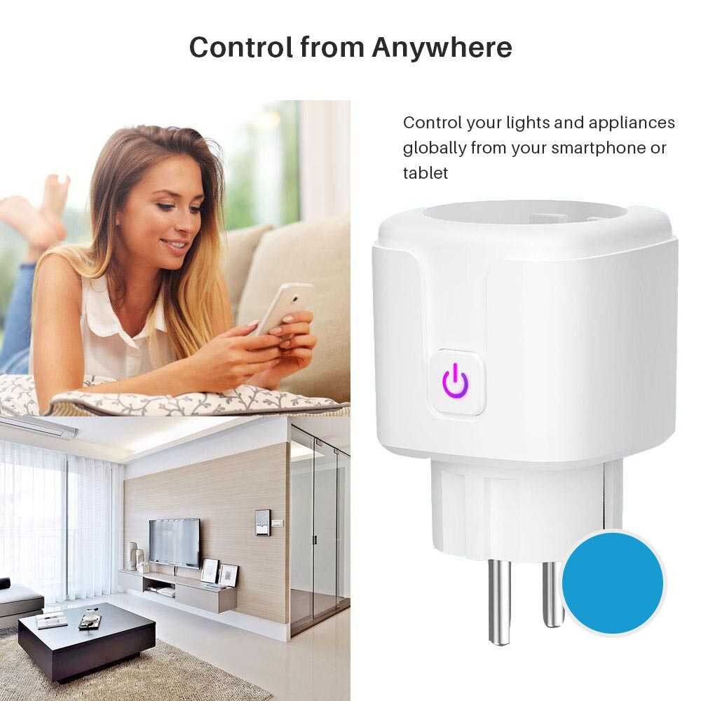 TD - SKT ONLIVING Steker Smart Plug WiFi EU Plug 10A - S21