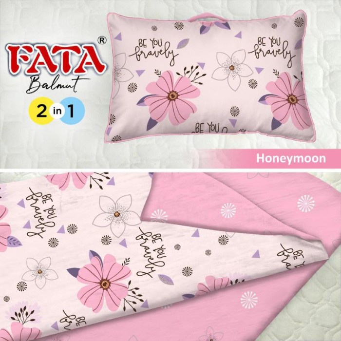 Selimut Dewasa FATA - Balmut / Bantal Selimut Honeymoon(O2V0) Selimut Tebal Dewasa Selimut Bayi Seli