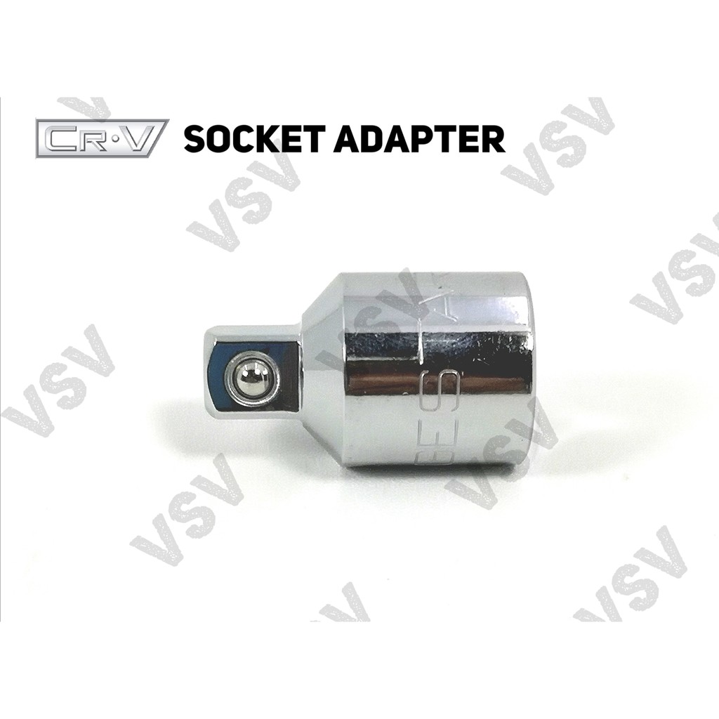 Gestar Socket Adapter 1/2&quot;Fx3/8&quot;M Shock Adaptor Sock Sambungan Sok