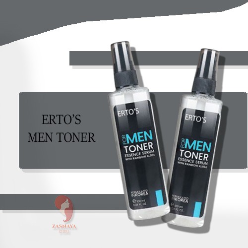 Toner Wajah Pria Ertos Men Toner Wajah Kusam Jerawat
