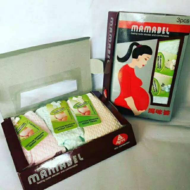 1pcs Celana Dalam Hamil Agree Maternity - CD Hamil Mamabel Maroon - Arista