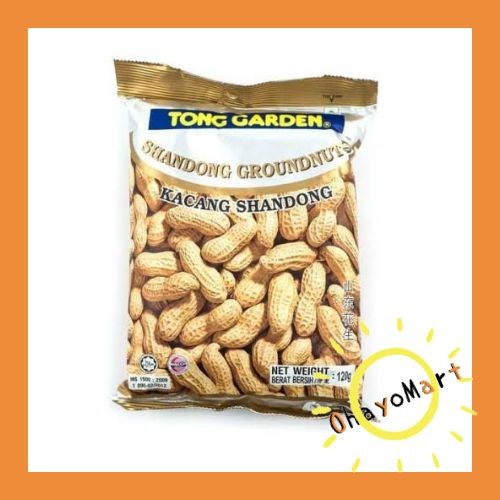 Tong Garden Kacang kulit Shandong / Kacang Tanah / Groundnuts 120g