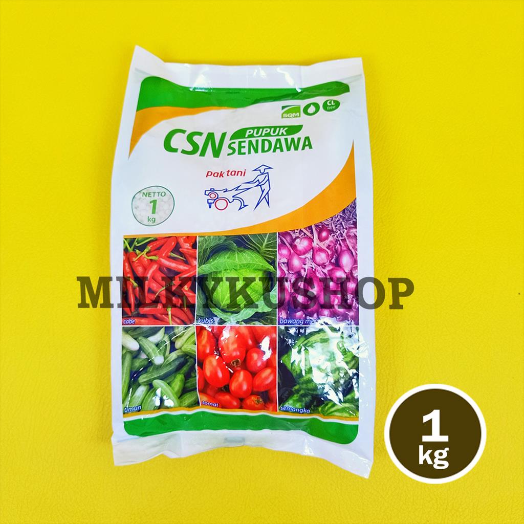 PUPUK CSN SENDAWA 1 KG KEMASAN PABRIK PAK TANI