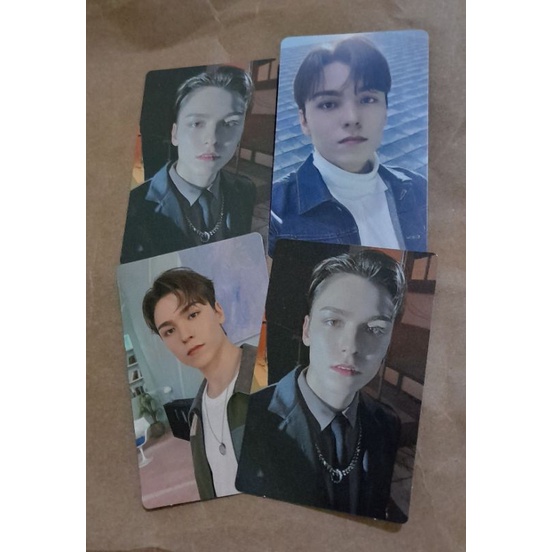 [TAKE ALL] Photocard Lucky draw Vernon Attacca carat versi carver