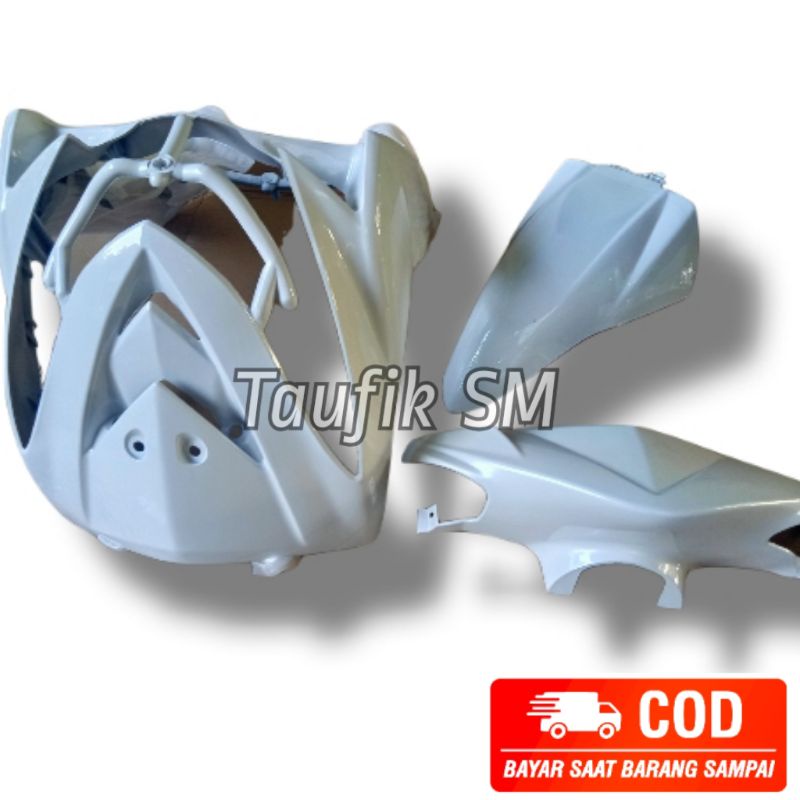 Cover Full Body Depan Cap Depan Mio Soul Lama Warna Putih