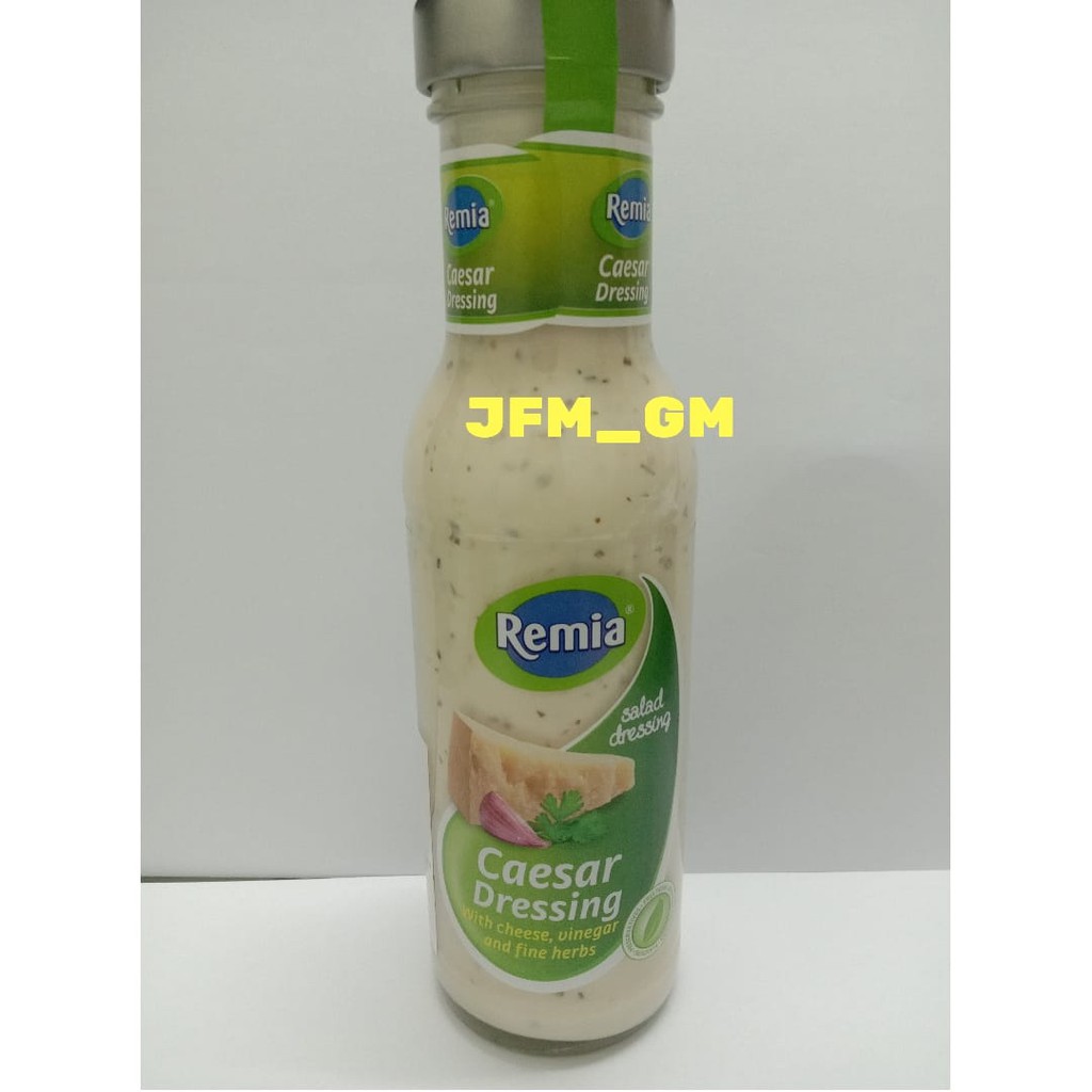 

REMIA CAESAR DRESSING WITH CHEESE, VINEGAR, AND FREE HERBS 250 ML