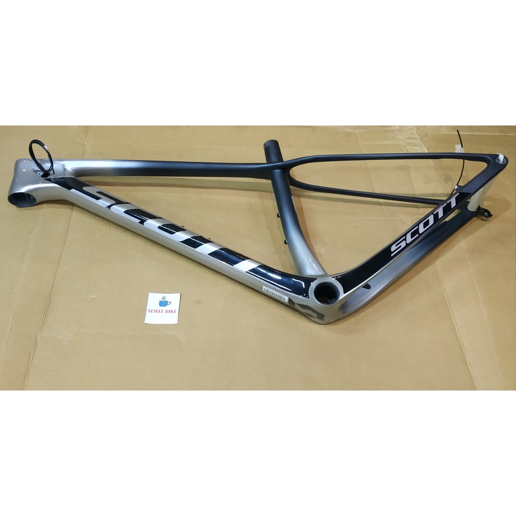 Frame Batang Sepeda Mtb Scott Scale 900 RC SL Grey Black Carbon Original