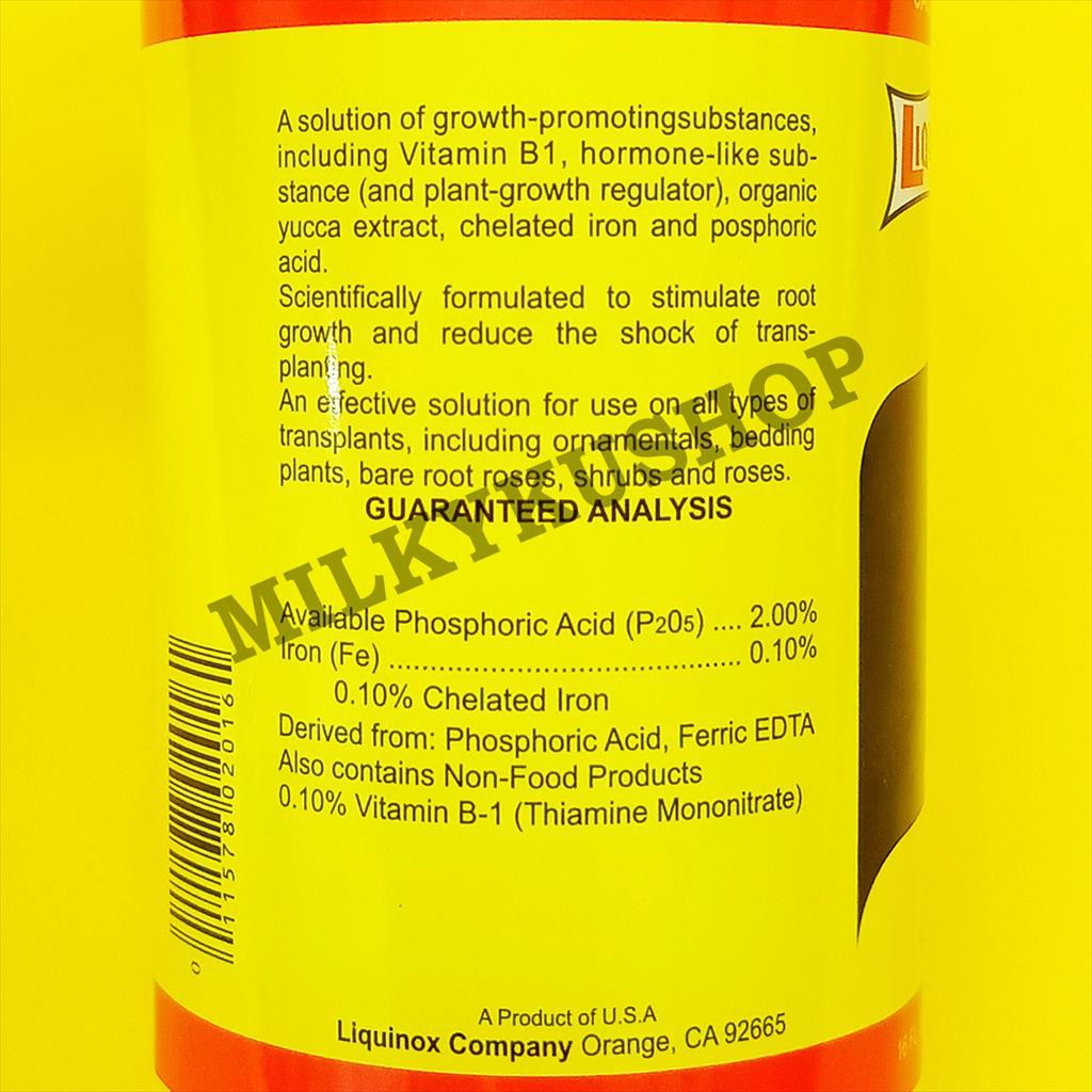 LIQUINOX VITAMIN B1 470 ML HORMON PUPUK CAIR ZPT ORIGINAL