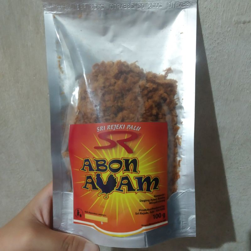 

Indahjaya_Mart Abon Ayam 100gr Sri Rejeki oleh oleh Khas Palu