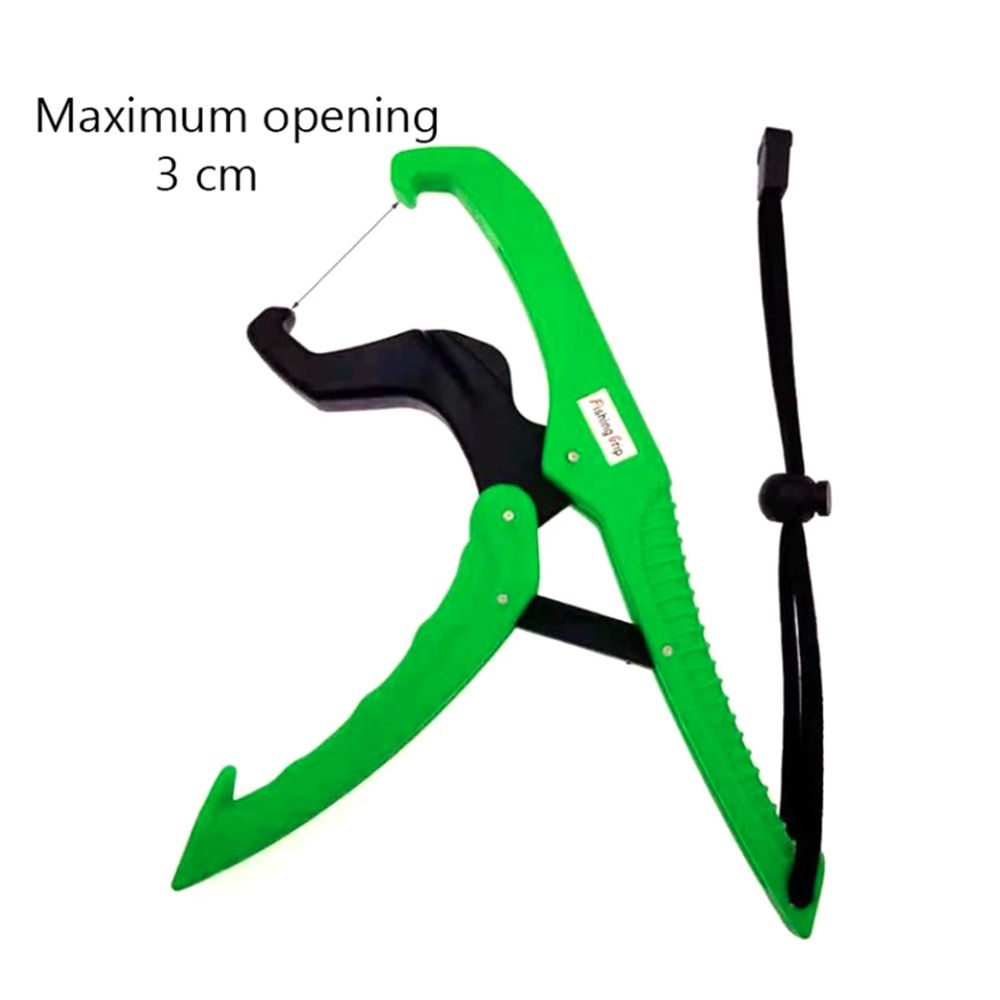 Lanfy Fish Lip Gripper ABS Dengan Lanyard Serbaguna Grabber Plier Fishing Grip Tang Pancing Gripper Grabber Catch Release Alat Penjepit Pancing