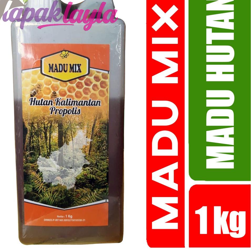 

sfBest ↑ Madu Hutan kalimantan "MADU MIX" Plus PROPOLIS 1 kg ➛➷ (Produk)