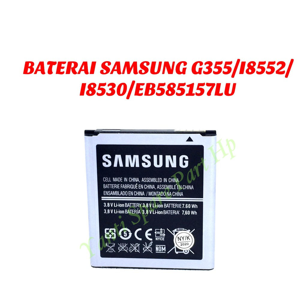 Baterai Samsung G355 I8552 Original New