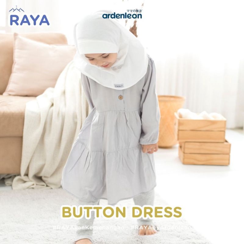 Ardenleon Girls Raya Dress 2.0 Rok Anak Wanita (1-7 tahun)