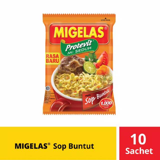 

Migelas Sop Buntut 10sachet @27Gr
