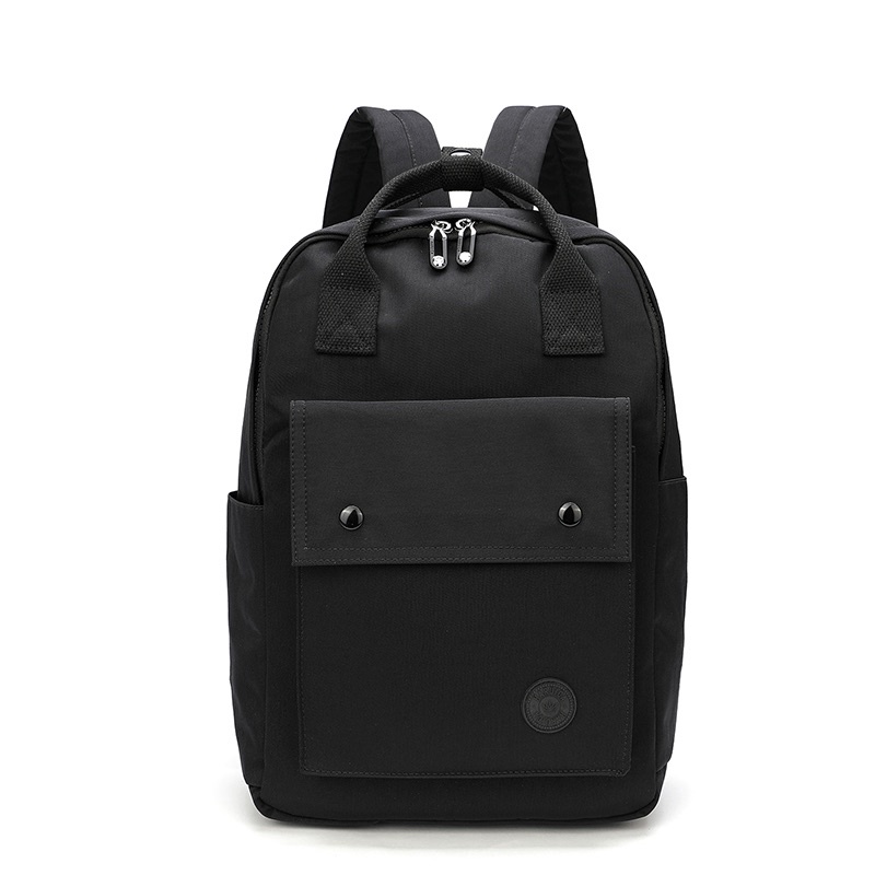 HARUICA BAG 80111 - tas sekolah ransel - tas laptop - tas ransel - ransel - backpack - tas ransel wanita - tas sekolah ransel-Black