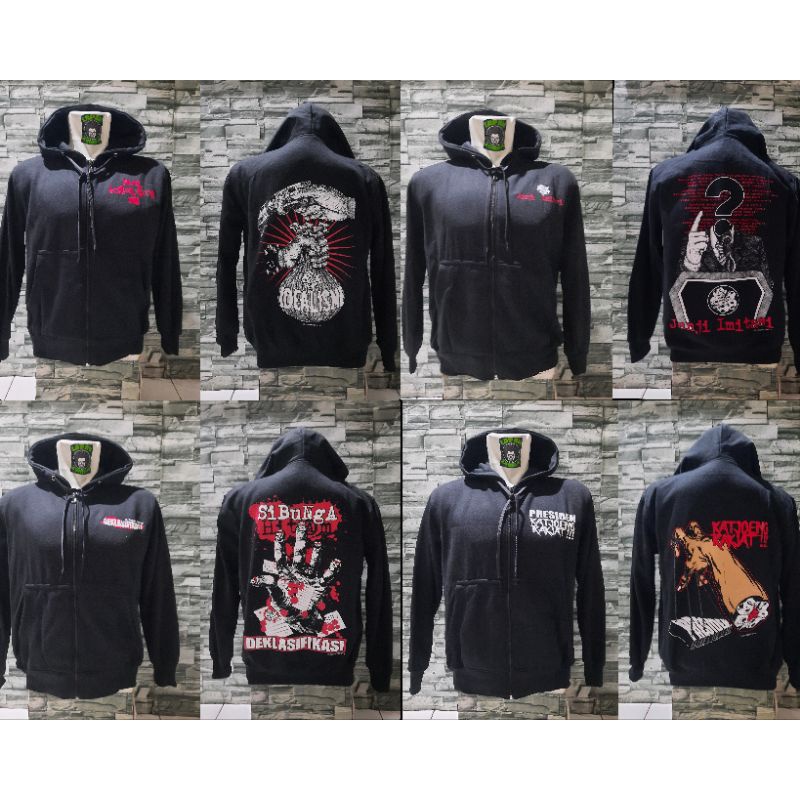 SWEATER BAND SI BUNGA HITAM