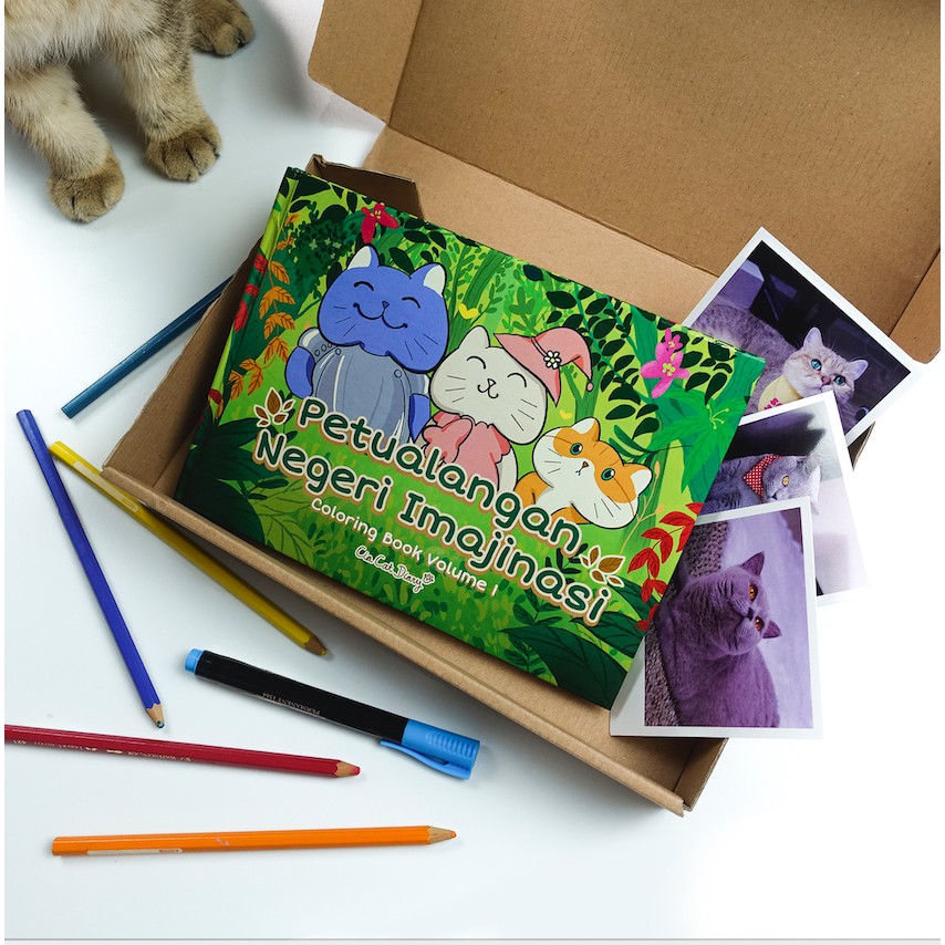

Petualanan Negeri Imajinasi - Coloring Book Vol. 1 - Cia Cat Diary