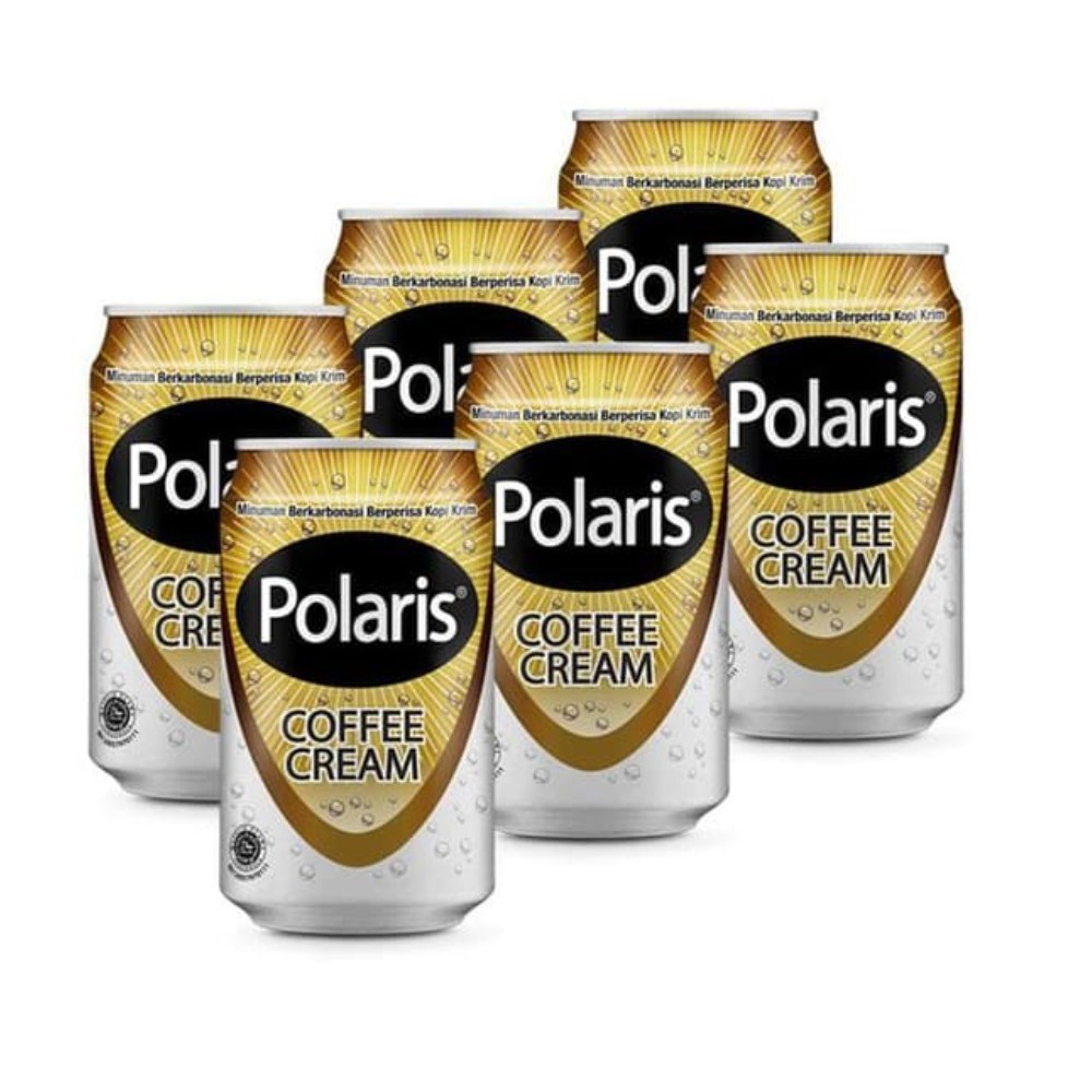 Polaris Coffe Cream 330ml/ 6 kaleng