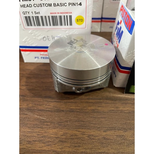 piston seher kit Fim mentahan custom dome 61 62 63mm pin 13 14 15-2