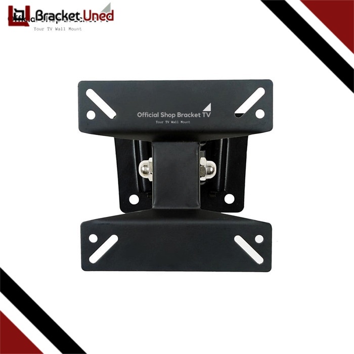 Bracket TV/Monitor 14 17 22 24 inch, Fleksibel Braket Lengan/Swivel