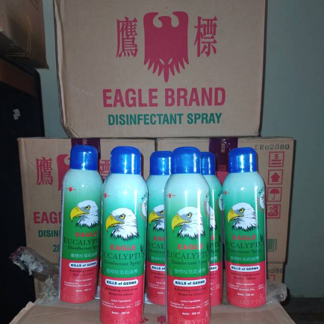 Eagle disinfektan spray  280 ml (caplang)