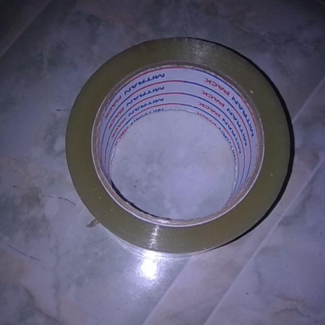 Lakban Bening Mitran Pack 90 Yard Full - Lakban Bening Full