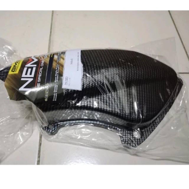 Cover Hawa Filter Nmax 2015-2019 Karbon Original Merk NEMO