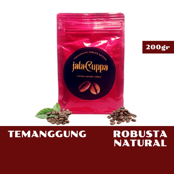 

KOPI ROBUSTA SUMBING TEMANGGUNG KEMASAN 100GRAM DAN 200GRAM / KOPI ROBUSTA NATURAL