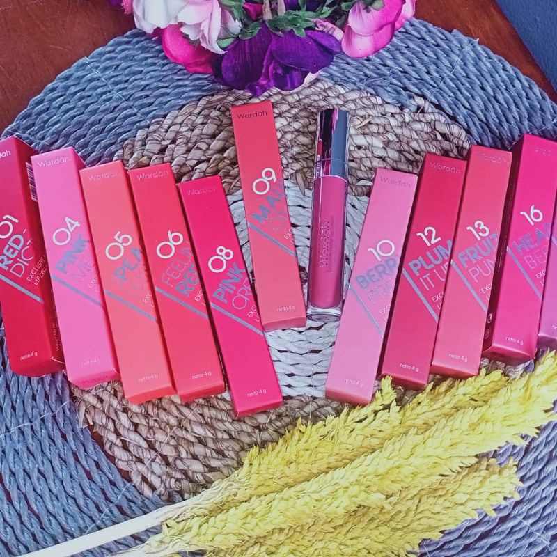 wardah ori Exclusive Matte Lip Cream