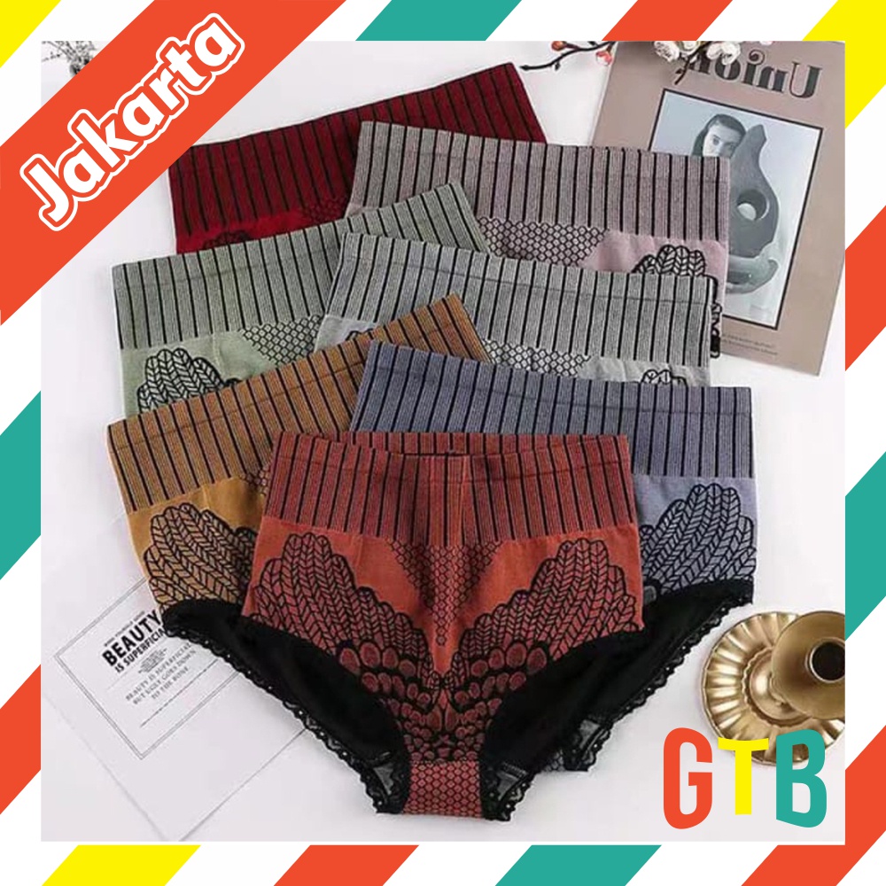 ❤GTB❤ Celana Dalam Celana Korset Slimming Pants Wanita Import Ukuran Celana Dalam Tinggi B082