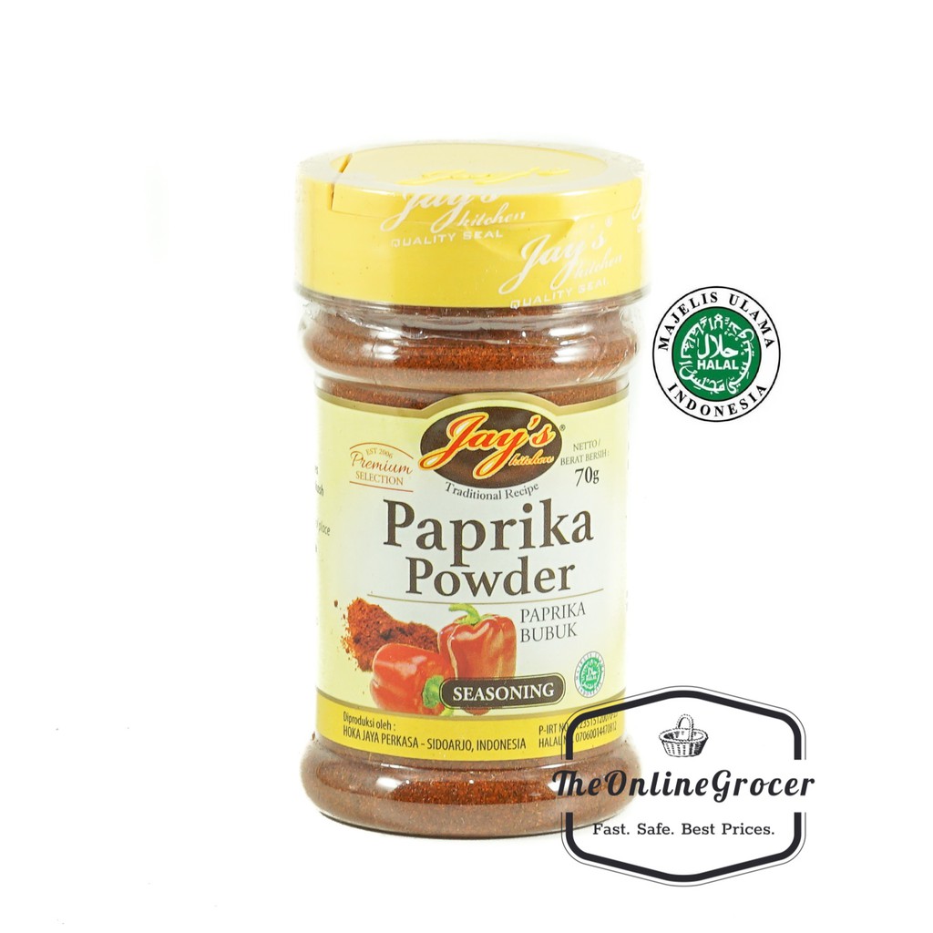 Jay’s Paprika Powder – Bubuk Paprika 70gr