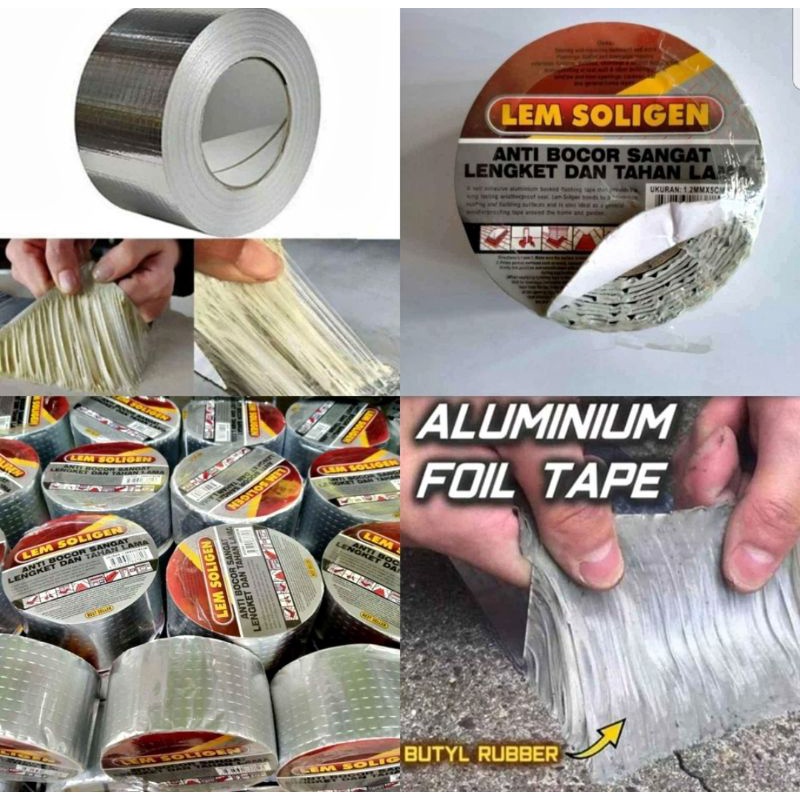 

lem lakban lem seng lem aluminium foil
