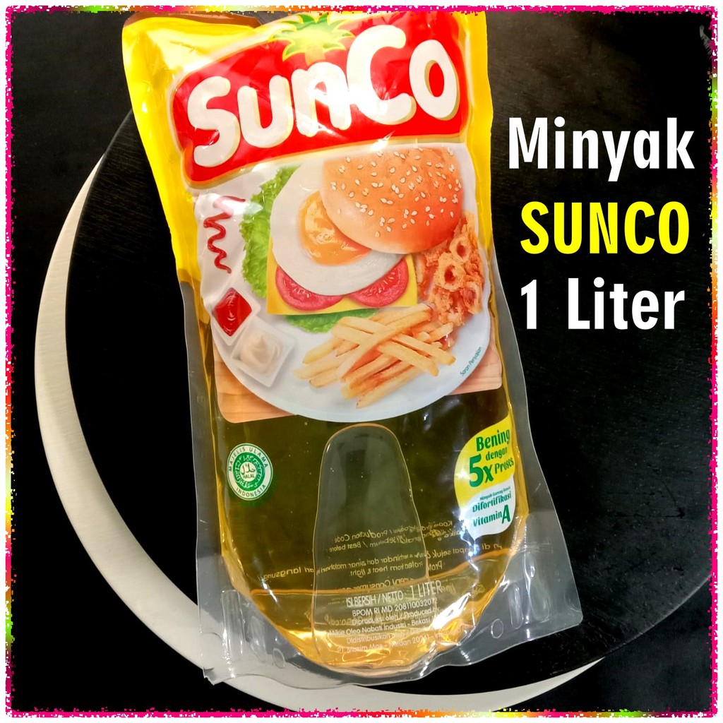 

Minyak Goreng SUNCO refill 1L / 1 liter cooking oil Masakan