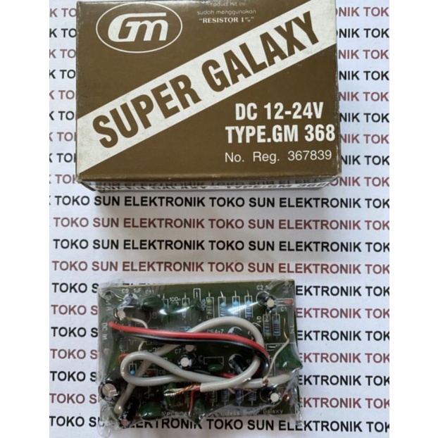 Kit Super Galaxy Stereo GM 368 GM368