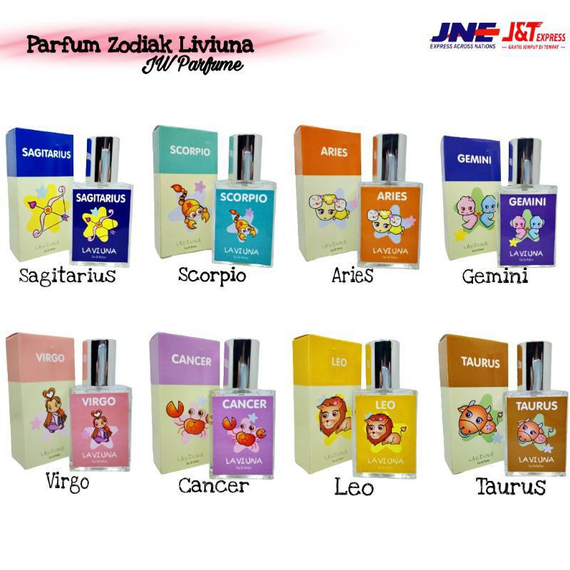 Parfum Miniso Official | Parfum Zodiak | Parfum Pria Wanita 30ml Original