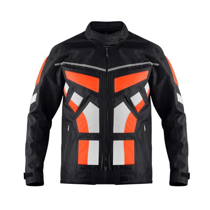 Jaket Touring Polos / Riding / Jaket Motor MNV TRG ORANGE