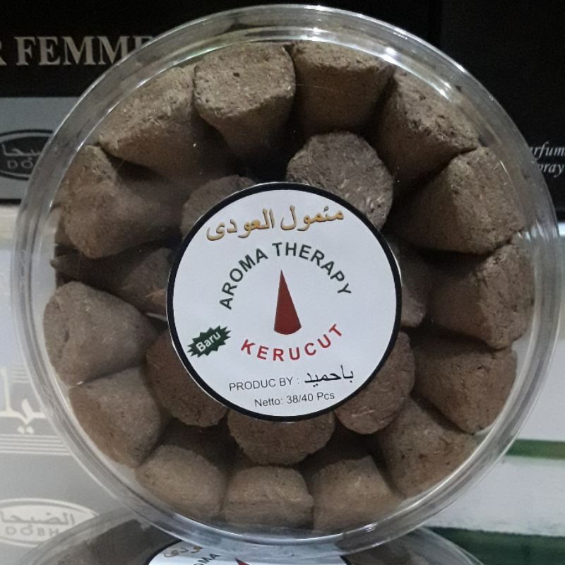 Gahru Krucut / Buhur Krucut Asli Original Isi 40 Kerucut / Gaharu /Aroma terapi / Dupa / Pengharum R