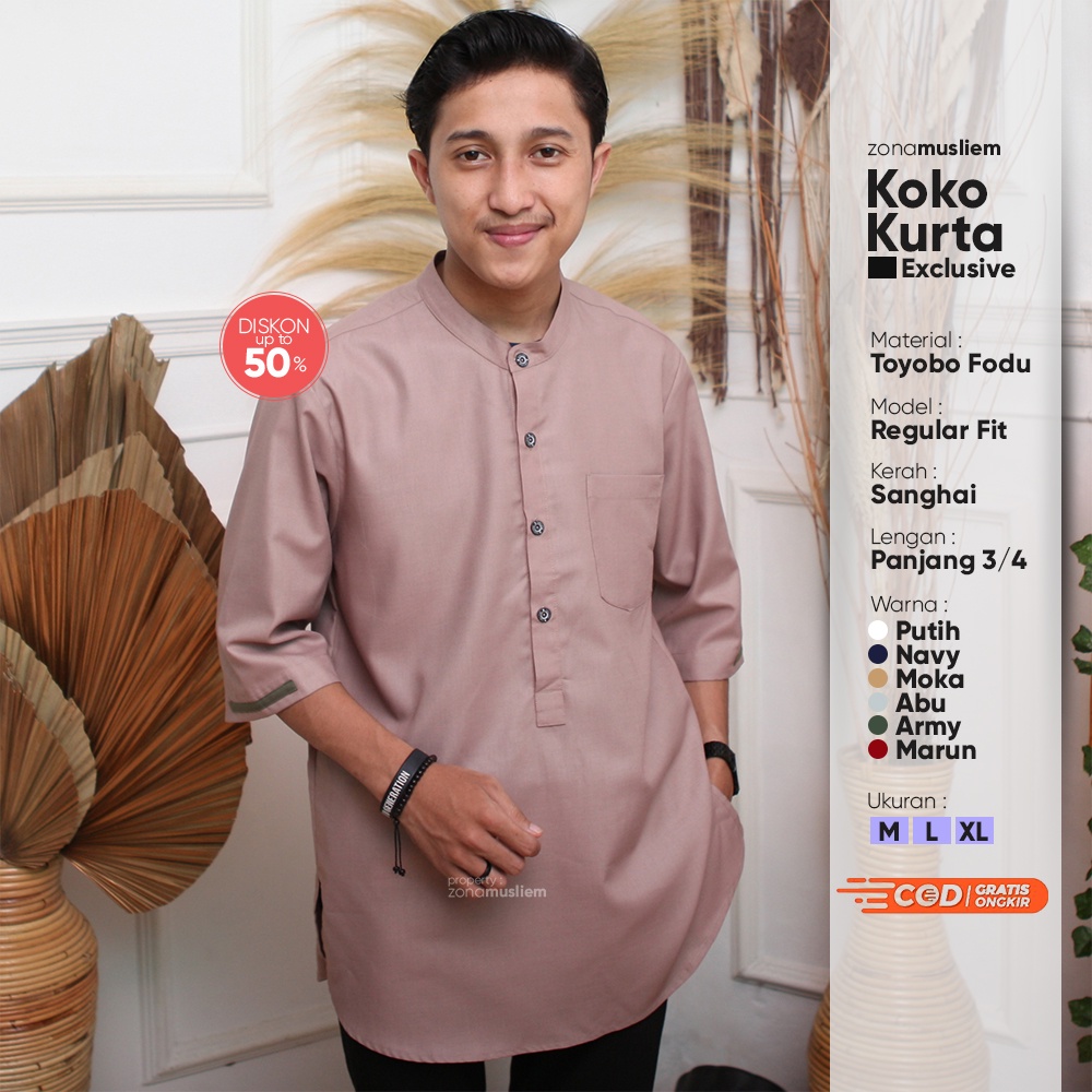 Baju Bju Bsju pria koko kokoh outfit fashion muslim Kemko Kemeja Koko pakistan turki kekinian Baju l