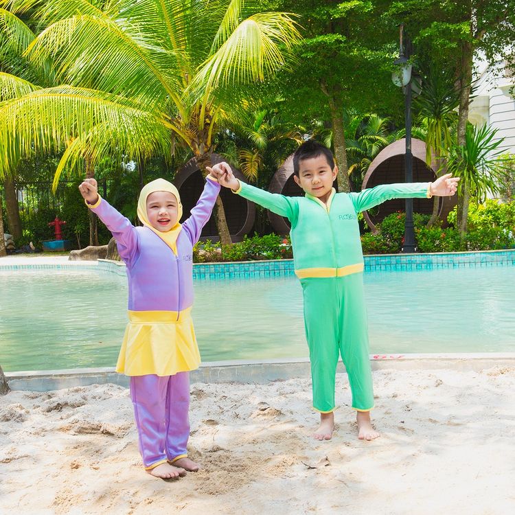 GO SWIM FLO SWIM FLOSWIM CUDDLEME Baju berenang mengapung anak