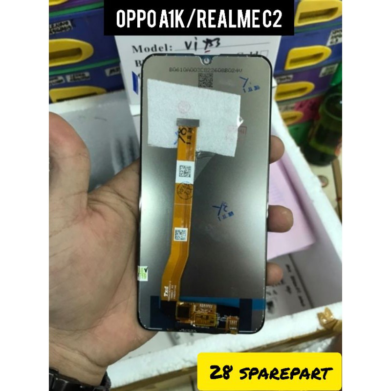 LCD TOUCHSCREEN OPPO A1K / REALME C2 ORIGINAL COMPLETE