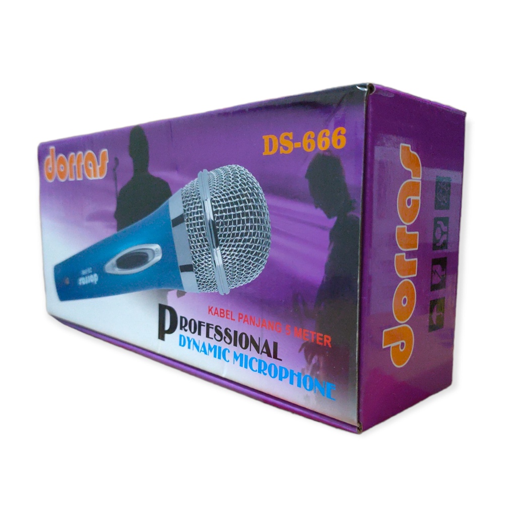 COD_KABEL MICROPHONE 5METER FULL PAKET MIC DORRAS DYNAMIC MICROPHONE MIC VOKAL MURAH KUALITAS ORI